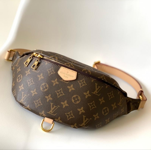 L V Brown Monogram Crossbody Bag - Picture 1 of 9